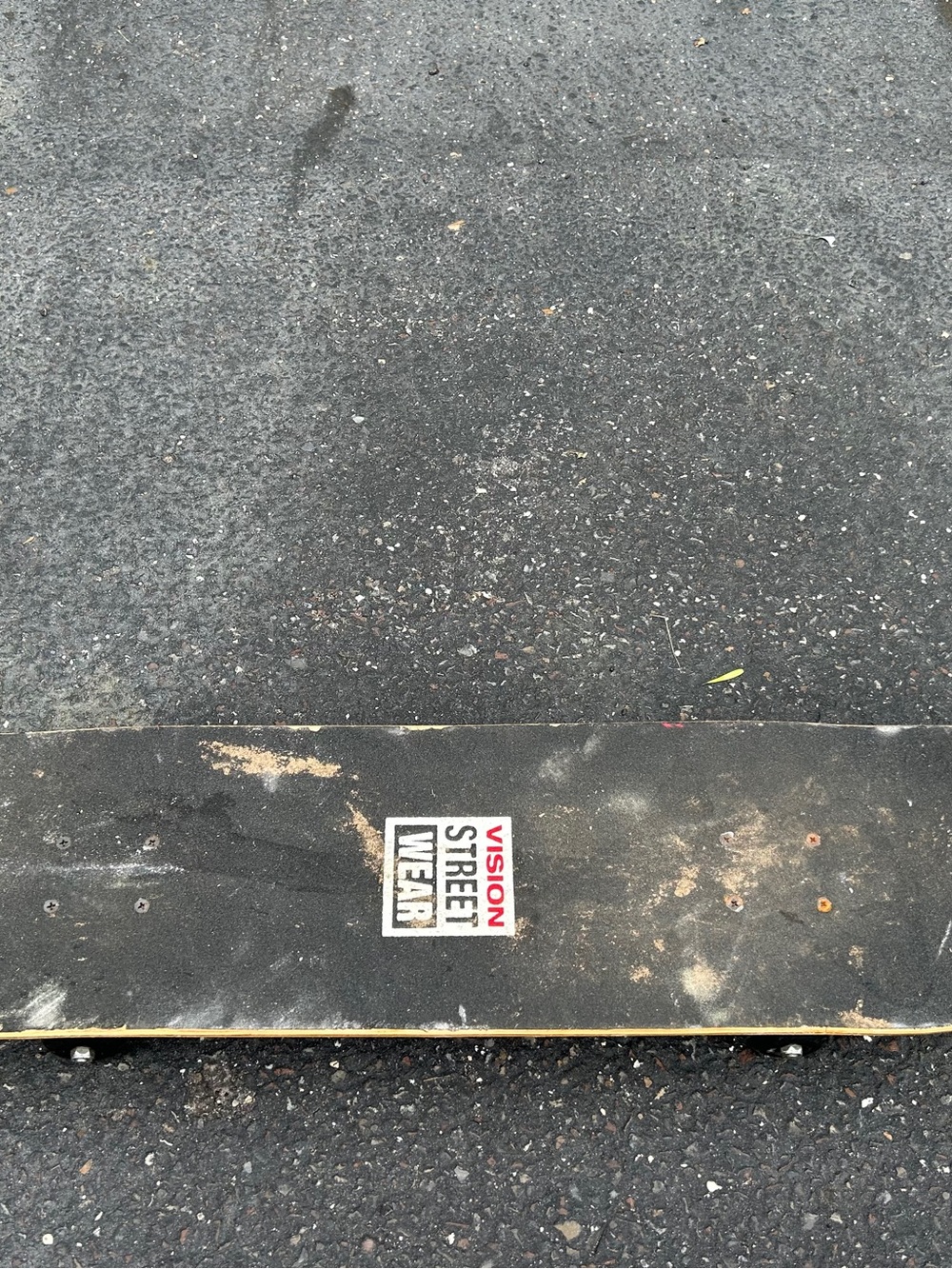 Vision Street Wear Kids Black Skateboard Deck